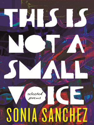 cover image of This is Not a Small Voice
